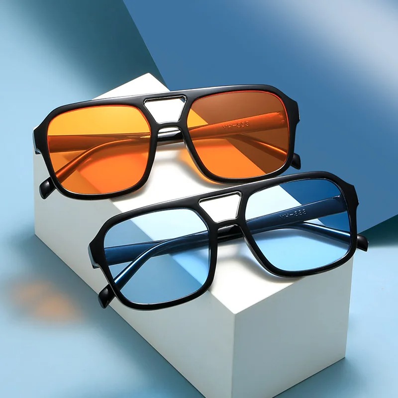 Men'S Accessories Glasses - New Pc Frame Round Sunglasses Women