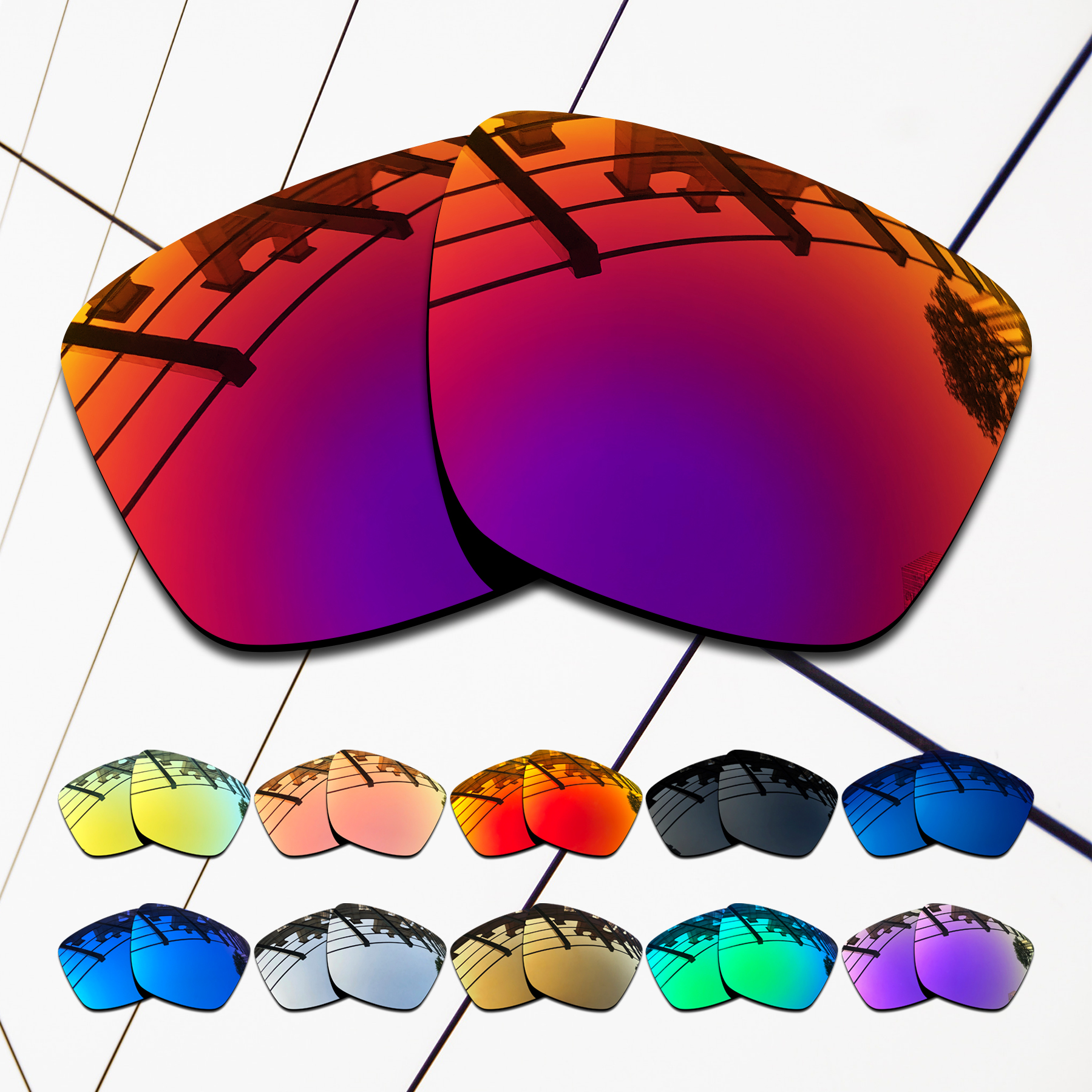 Men'S Accessories Emporio Armani - E.O.S Polarized Enhanced Replacement Lenses Compatible