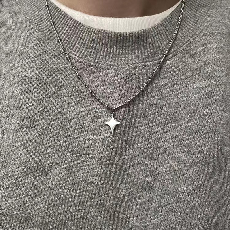 Mens Accessories Style - Ins Style Simple Trendy Star Choker