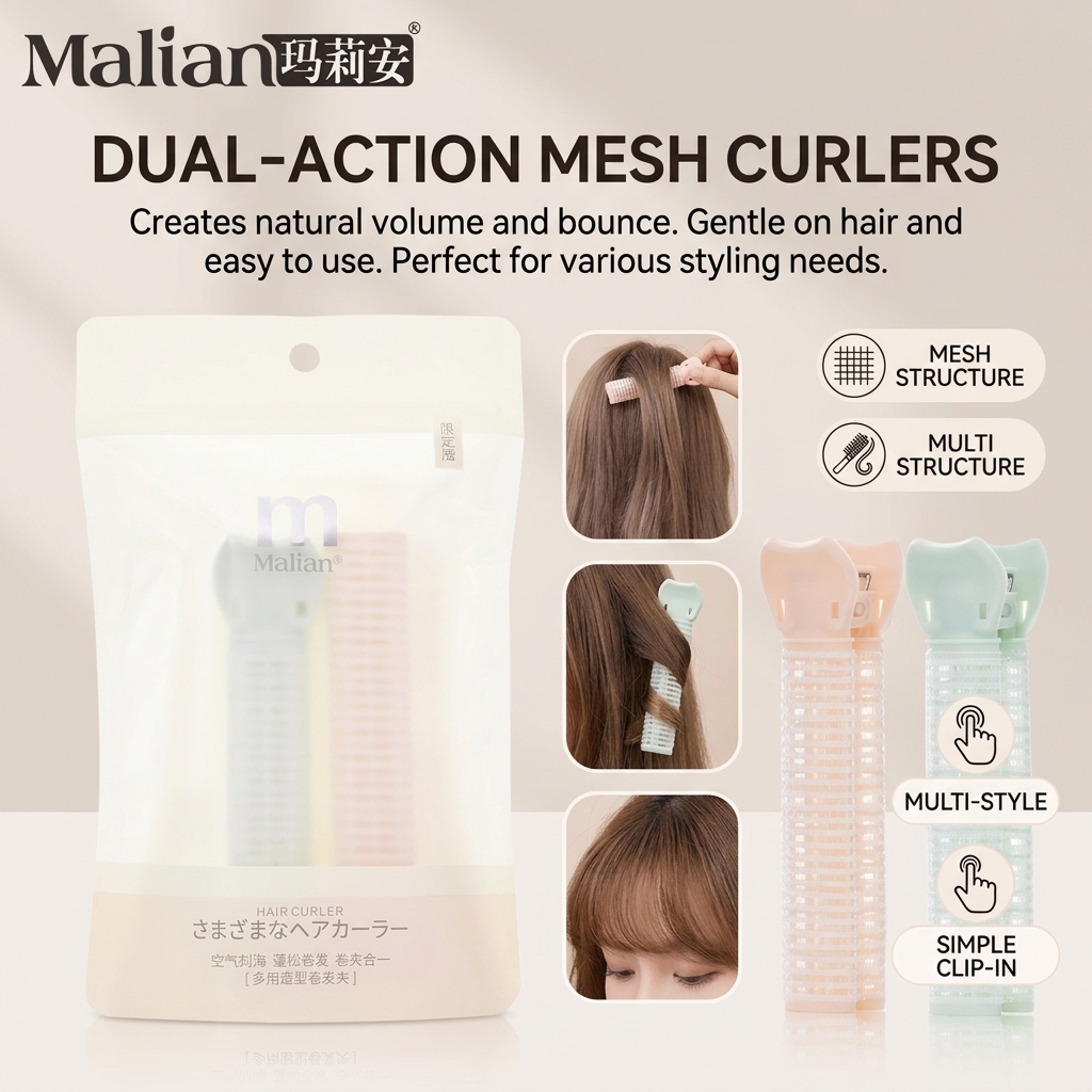 2pcs Hair Curler Set For Men A - Men Accessories Combo Set のレビューと価格