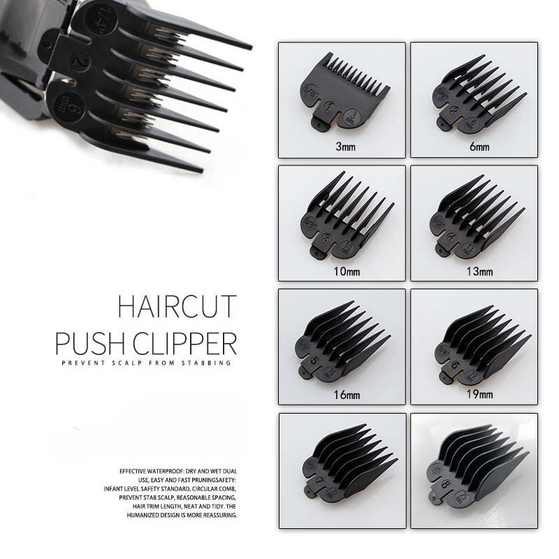 8 Grids Sizes Men Hair Clipper - Men Accessories Combo Set のレビューと価格