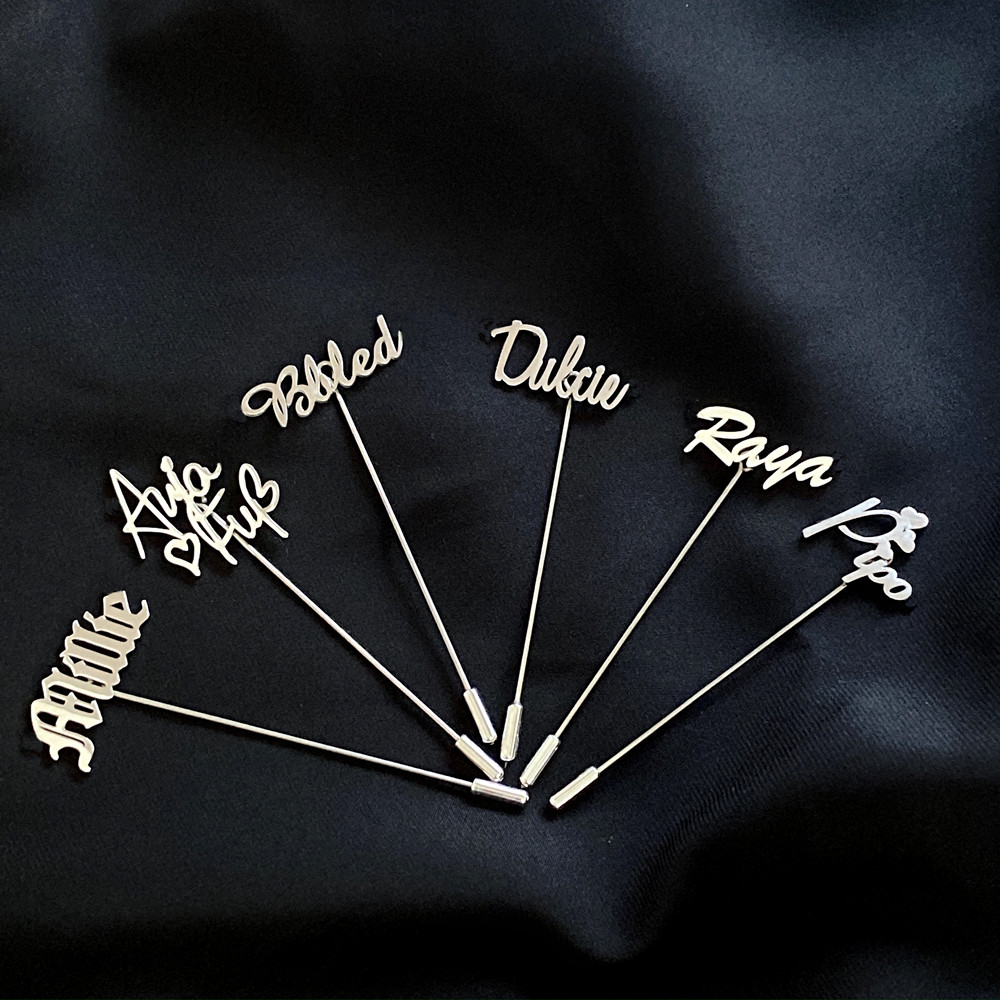 Personalized Men Lapel Pin Cus - Men Accessories Wedding のレビューと価格