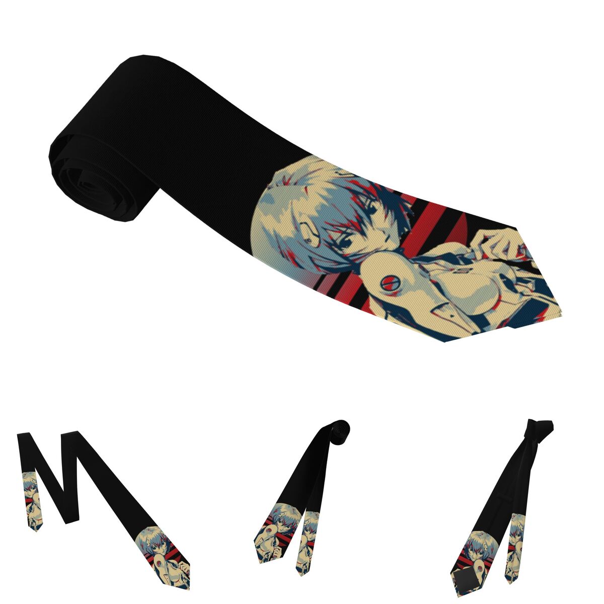 Rei Ayanami Classic Neckties U - Men Accessories Wedding のレビューと価格