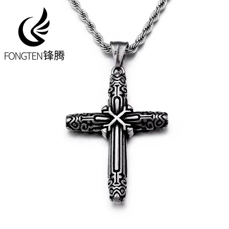 Fongten Retro Cross Blessing P - Men Accessories Singapore のレビューと価格