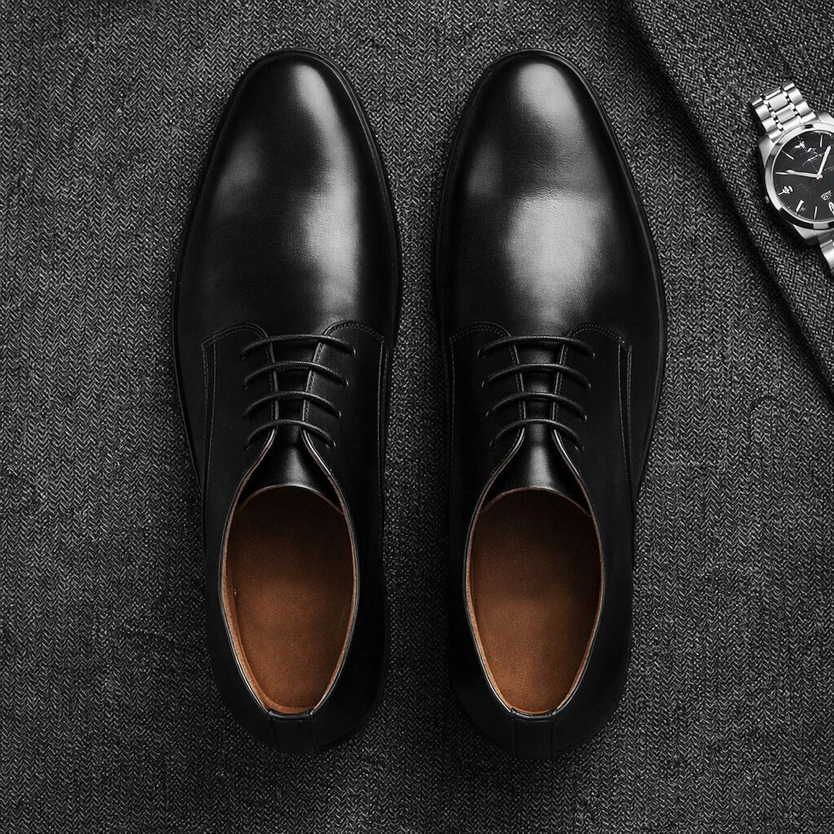 Men's Calf Leather Western Ank - Men'S Accessories Leather のレビューと価格