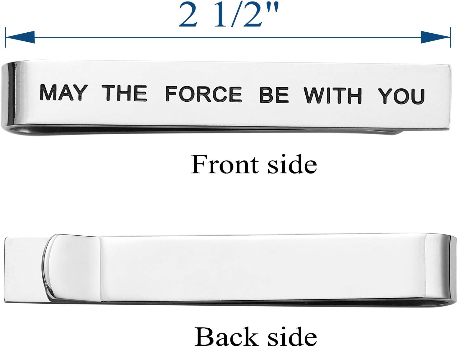 Stainless Steel Tie Clip - Pol - Men Accessories Usa のレビューと価格