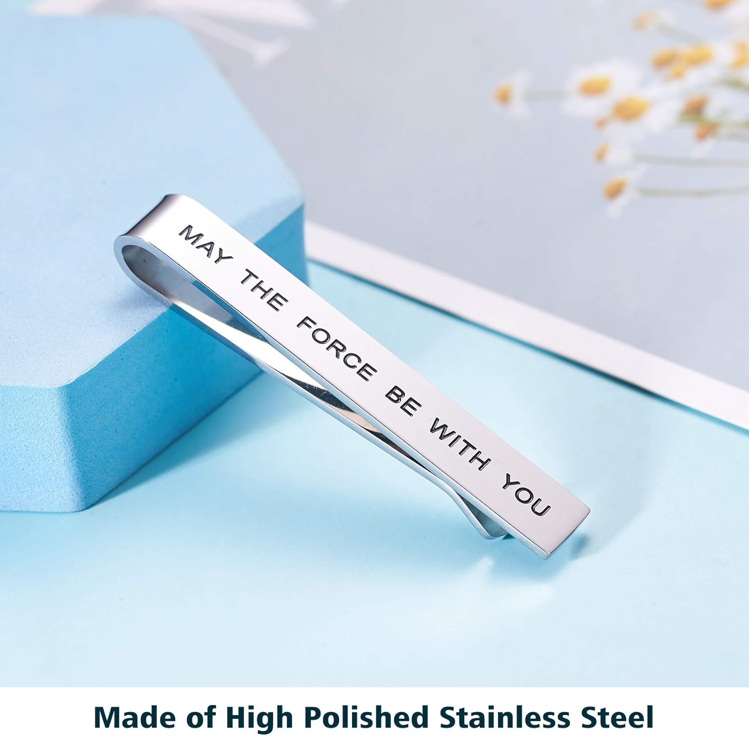 Stainless Steel Tie Clip - Pol - Men Accessories Usa のレビューと価格
