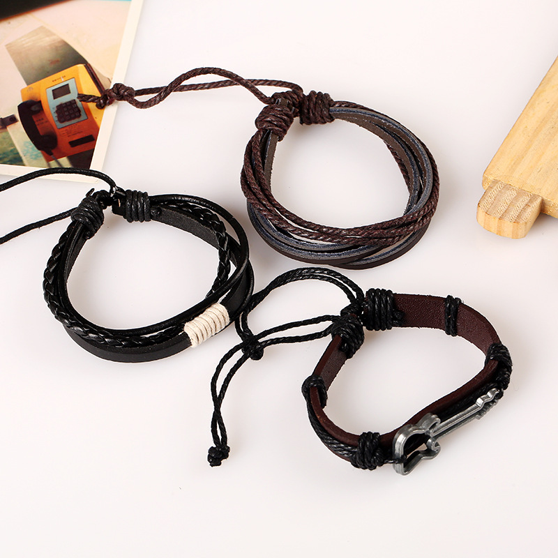 Hip-hop rock jewelry bracelets - Men Accessories Singapore のレビューと価格