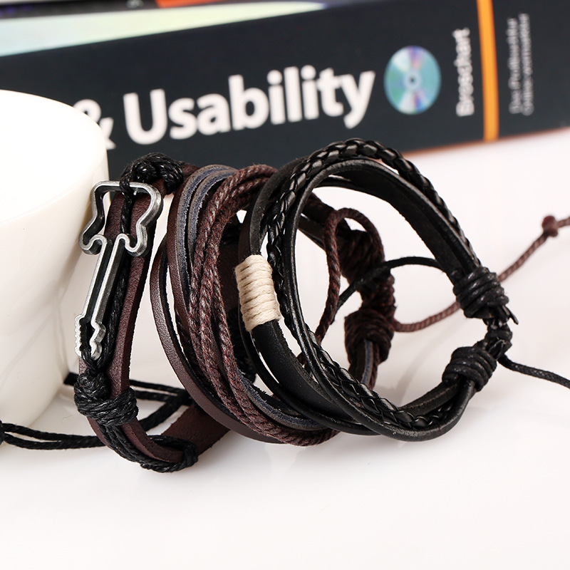 Hip-hop rock jewelry bracelets - Men Accessories Singapore のレビューと価格