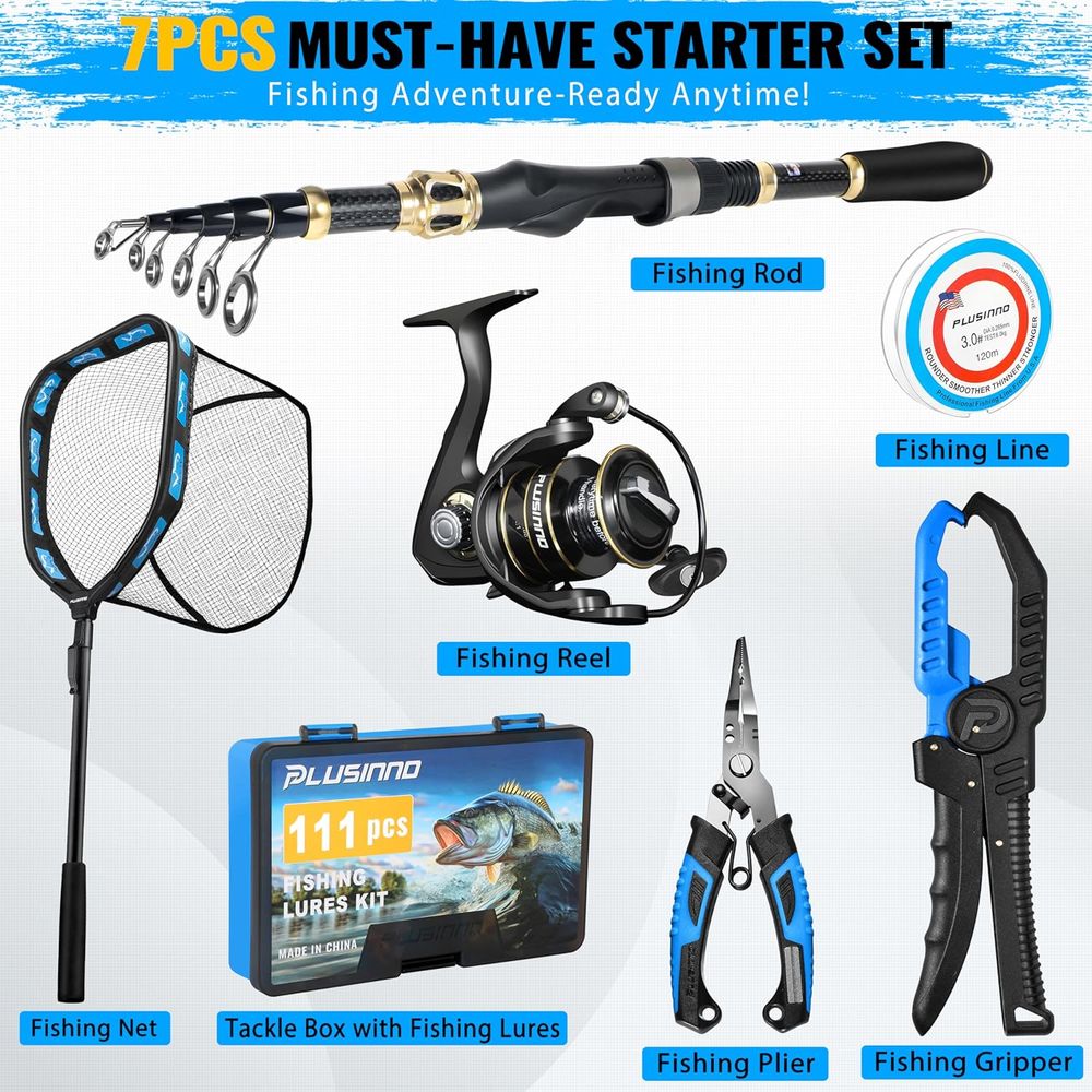 Fishing Gear Set: Rod, Combo,  - Men Accessories Combo Set のレビューと価格