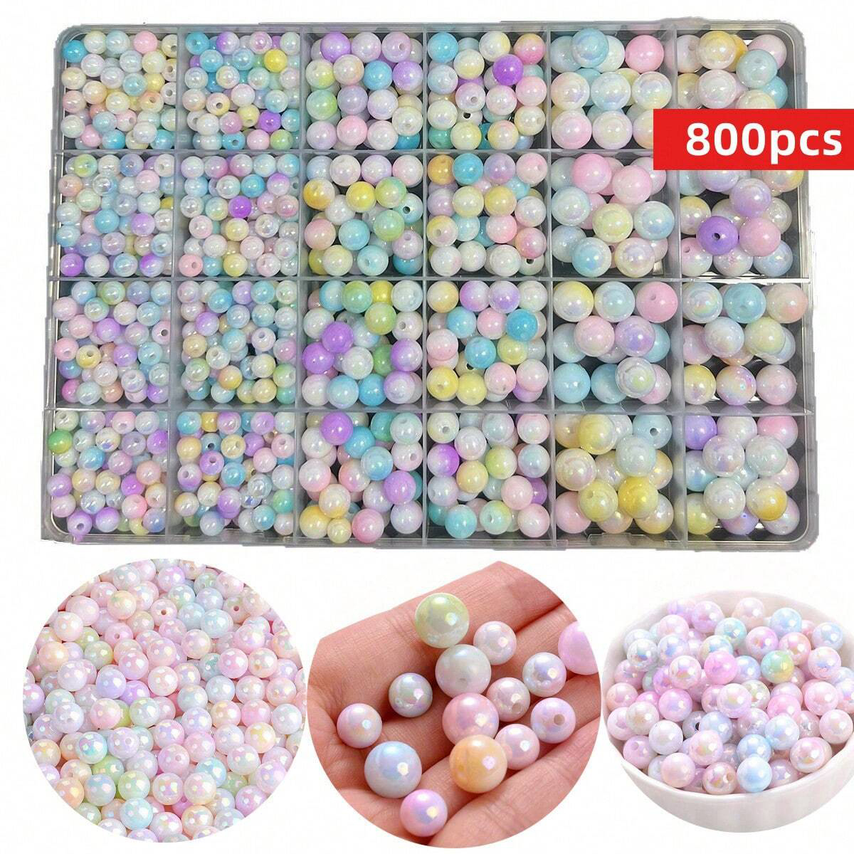 800pcs/24 grid set box 6mm/8mm - Men Accessories Wedding のレビューと価格