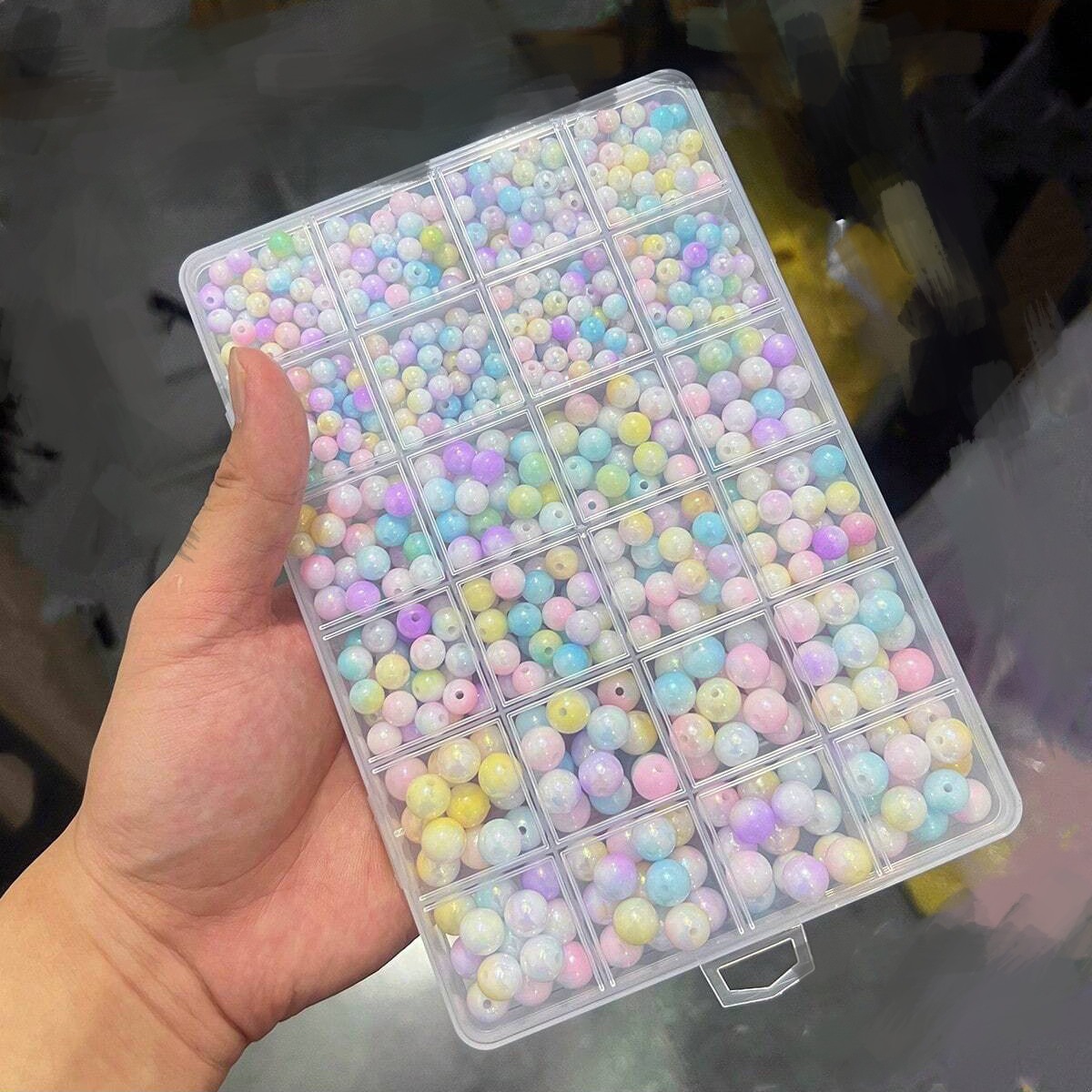 800pcs/24 grid set box 6mm/8mm - Men Accessories Wedding のレビューと価格