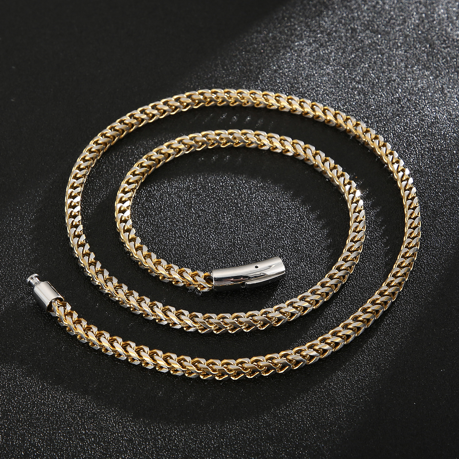 4mm Width Stainless Steel 68cm - Men Accessories Singapore のレビューと価格
