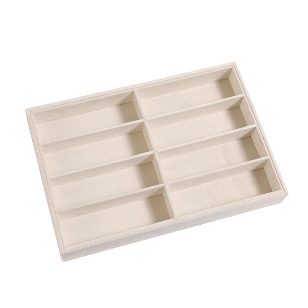 Beige Grey Sunglass Organizer  - Men'S Accessories Organizer Tray のレビューと価格