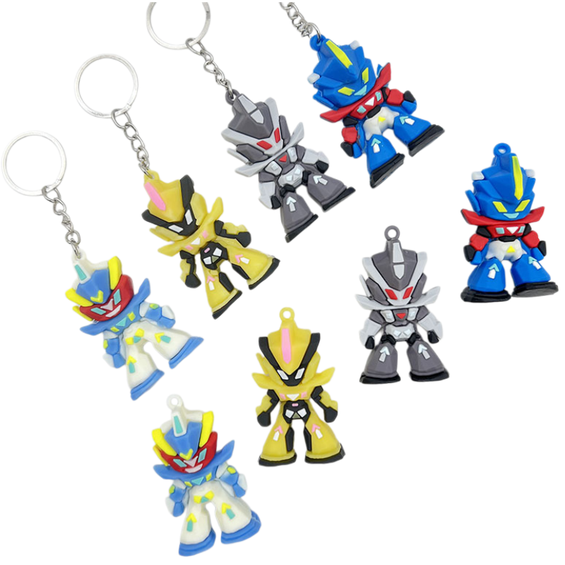 Gundam Silicone Keychain, Mini - Men Accessories Collection のレビューと価格
