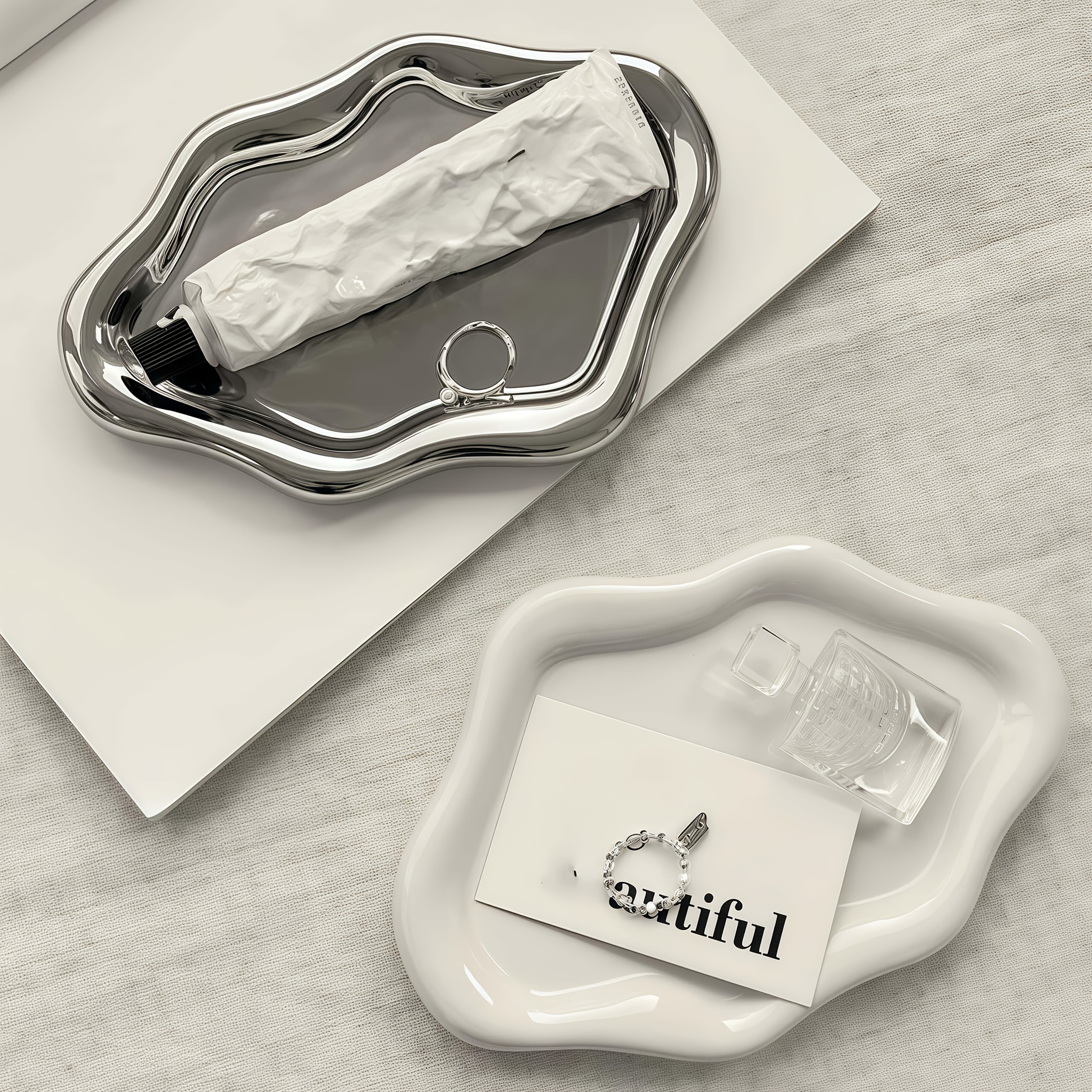 1 Large Jewelry Tray - Elegant - Men'S Accessories Organizer Tray のレビューと価格