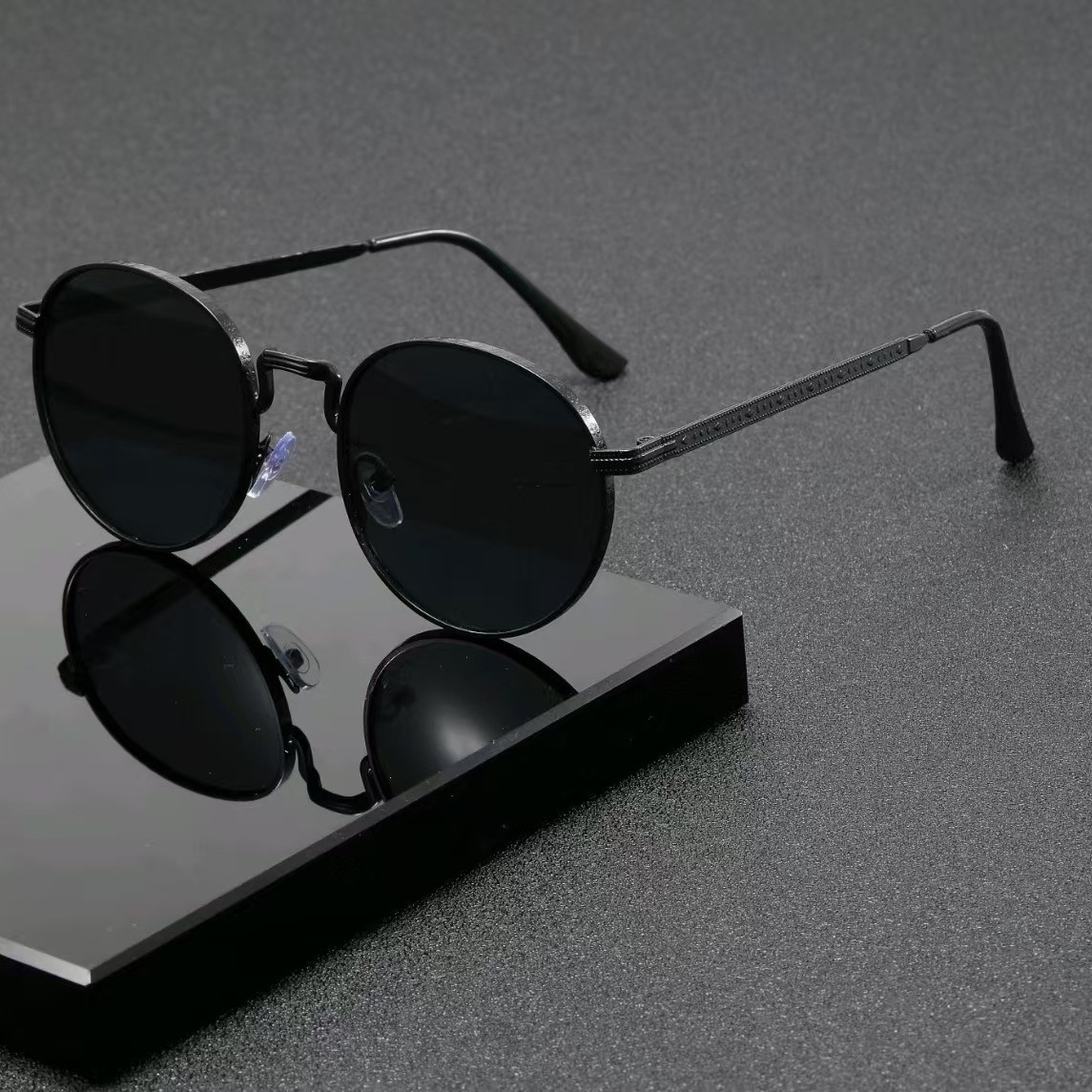 1PCS Retro Oval Narrow Frame S - Men'S Accessories Glasses のレビューと価格