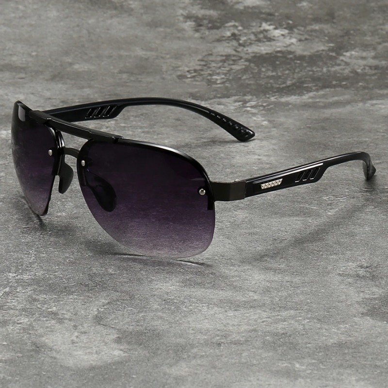 Fashion Gradient Lens Metal Su - Men'S Accessories Glasses のレビューと価格
