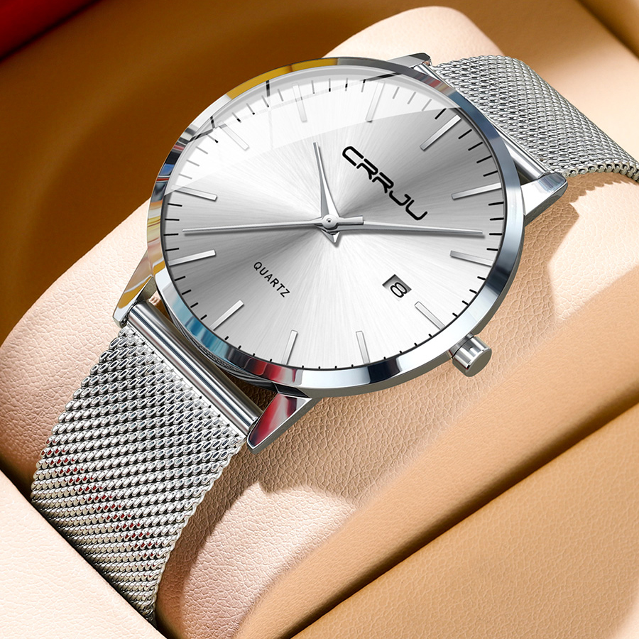 CRRJU New Fashion Mens Watches - Men'S Accessories Luxury Brands のレビューと価格