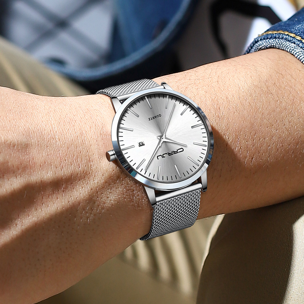 CRRJU New Fashion Mens Watches - Men'S Accessories Luxury Brands のレビューと価格