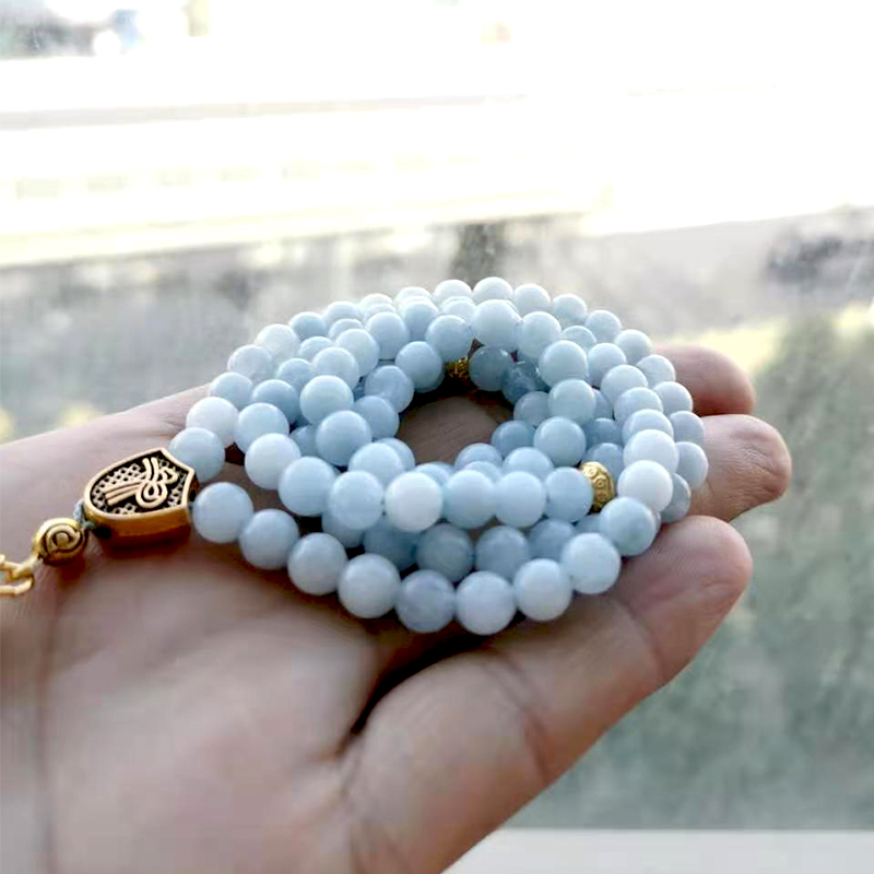 Tasbih Natural Aquamarines Sto - Men Accessories Hk のレビューと価格