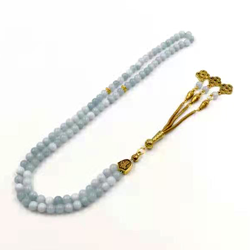 Tasbih Natural Aquamarines Sto - Men Accessories Hk のレビューと価格