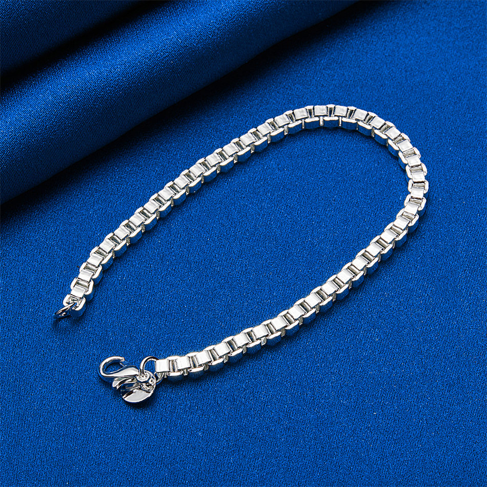 925 sterling silver 8-inch exq - Men Accessories Chain And Bracelet のレビューと価格