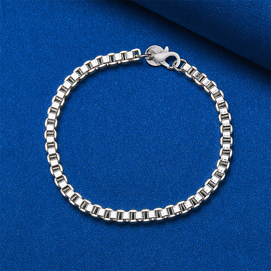 925 sterling silver 8-inch exq - Men Accessories Chain And Bracelet のレビューと価格
