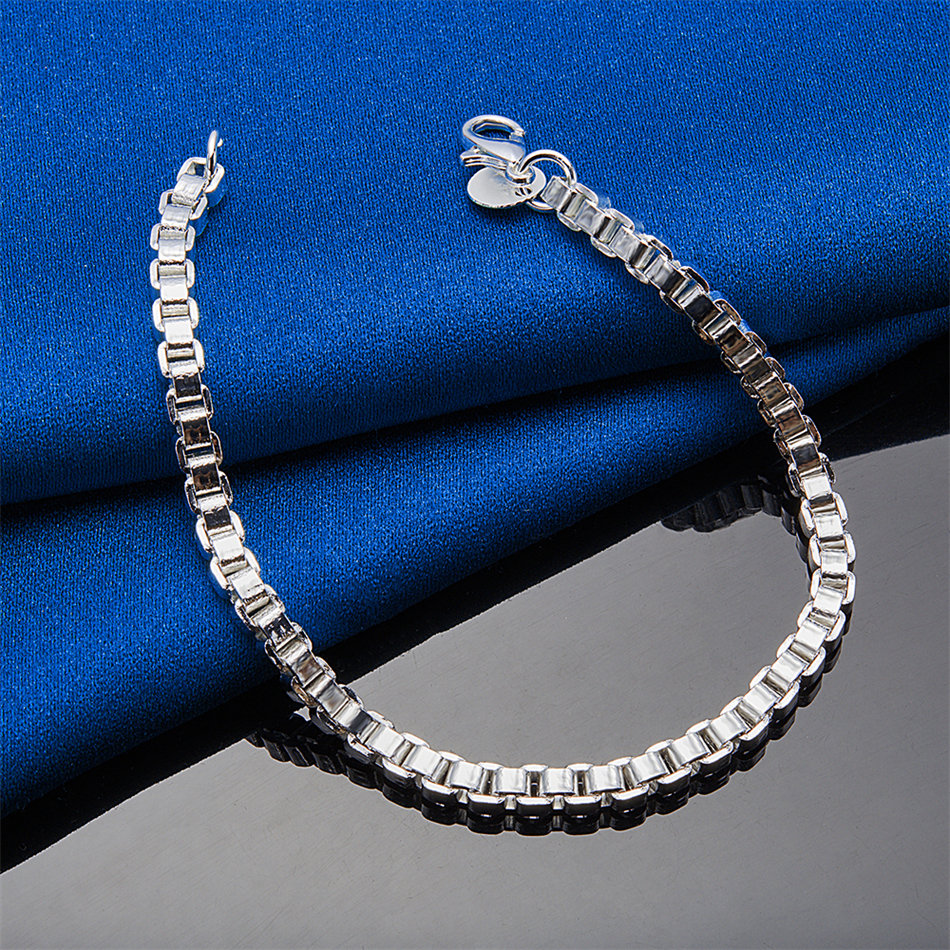 925 sterling silver 8-inch exq - Men Accessories Chain And Bracelet のレビューと価格