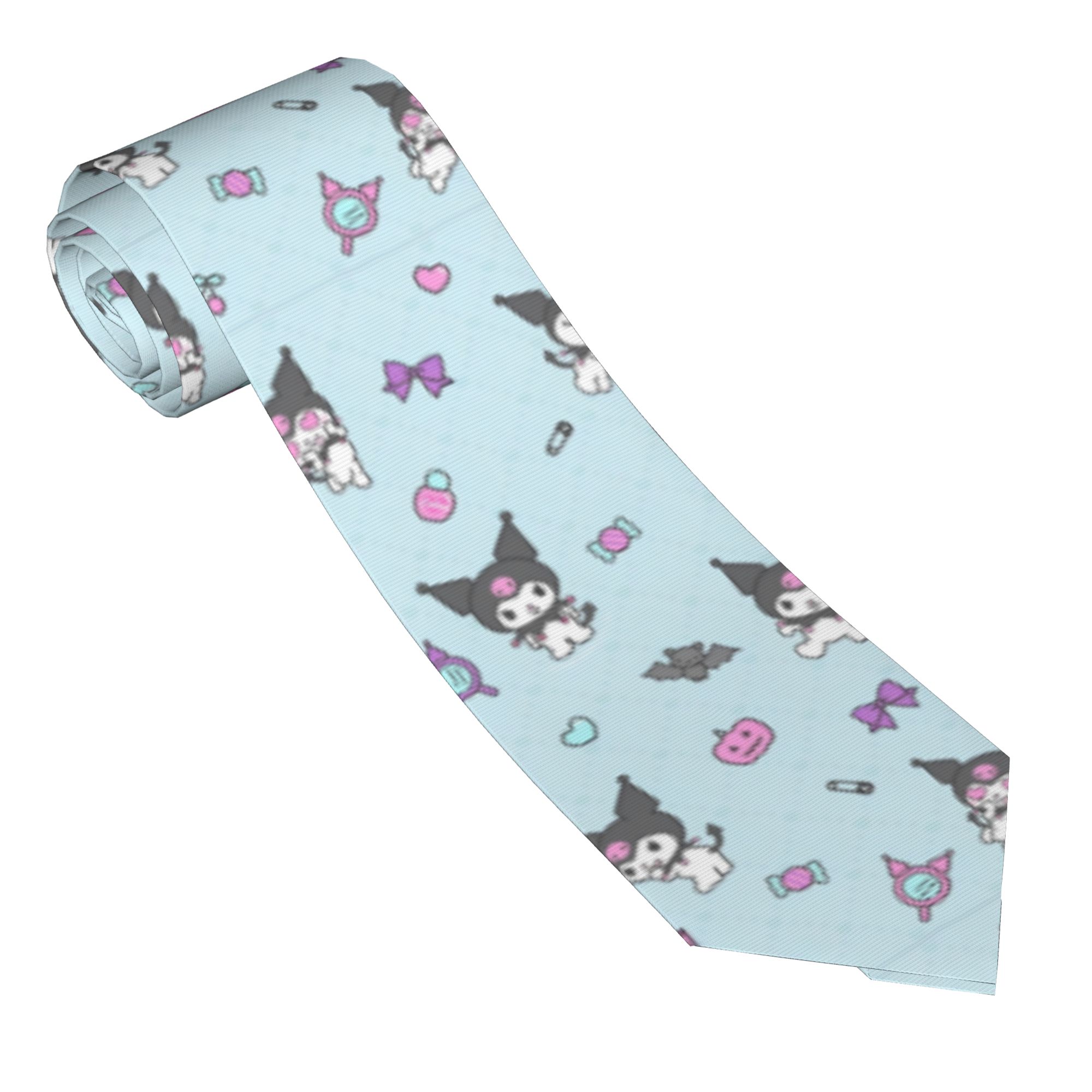 Kawaii Kuromi  Men Necktie Sli - Men Accessories Wedding のレビューと価格