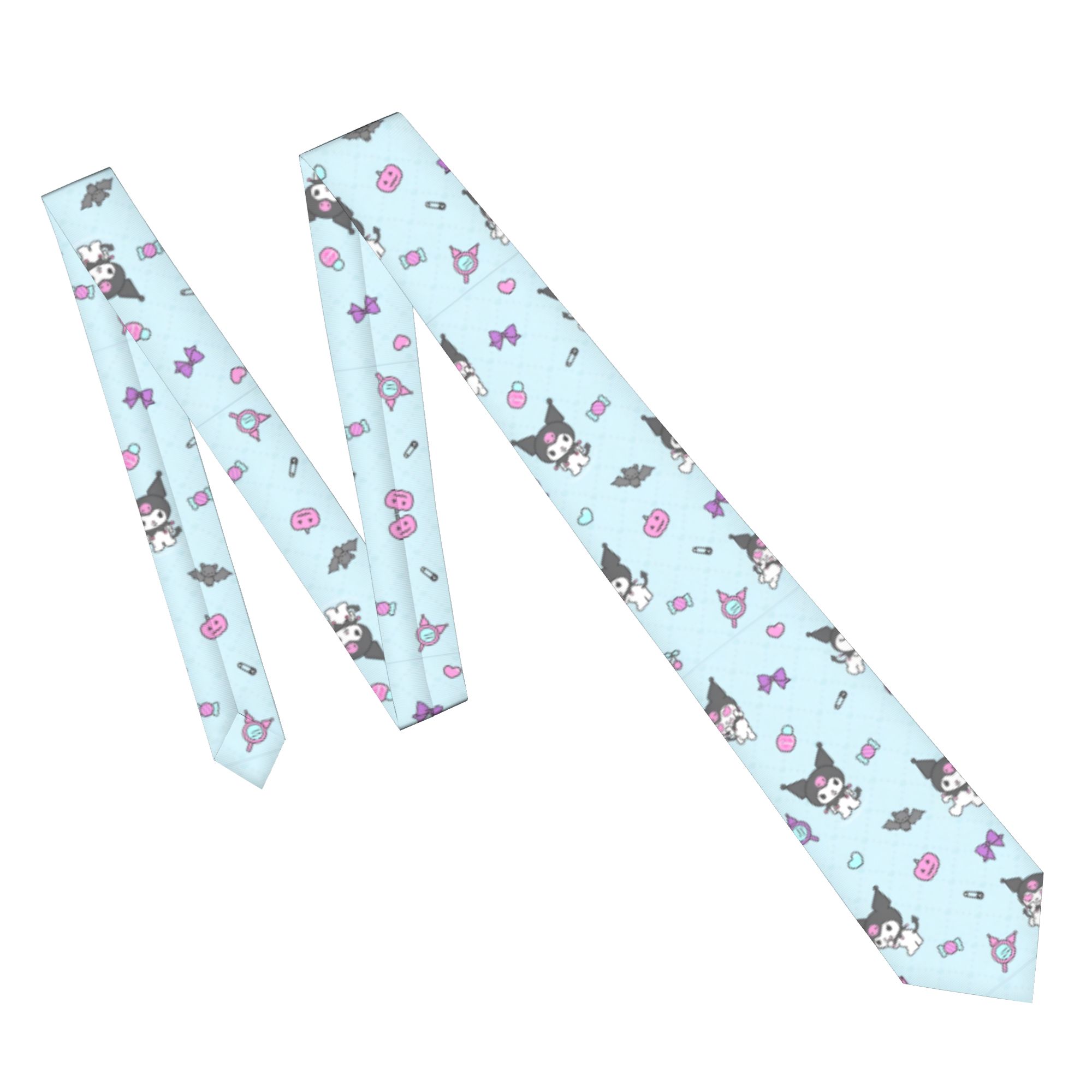 Kawaii Kuromi  Men Necktie Sli - Men Accessories Wedding のレビューと価格