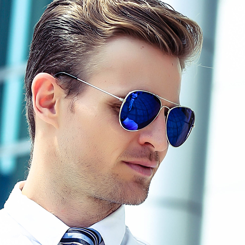 New Double Bridge Pilot Sungla - Men'S Accessories Glasses のレビューと価格