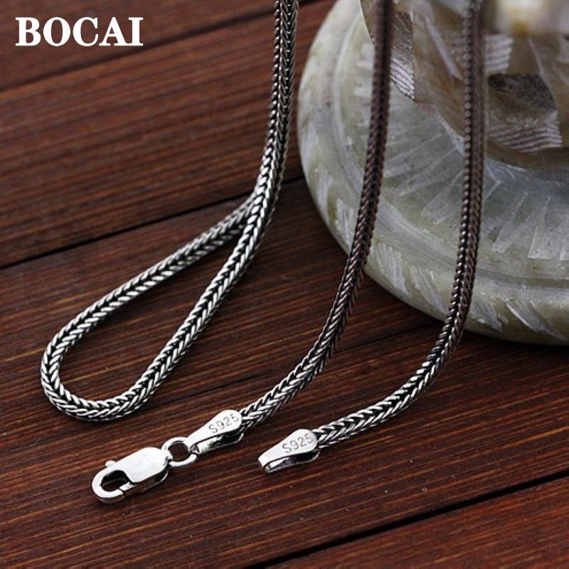 BOCAI Real S925 Silver Jewelry - Men Accessories Singapore のレビューと価格