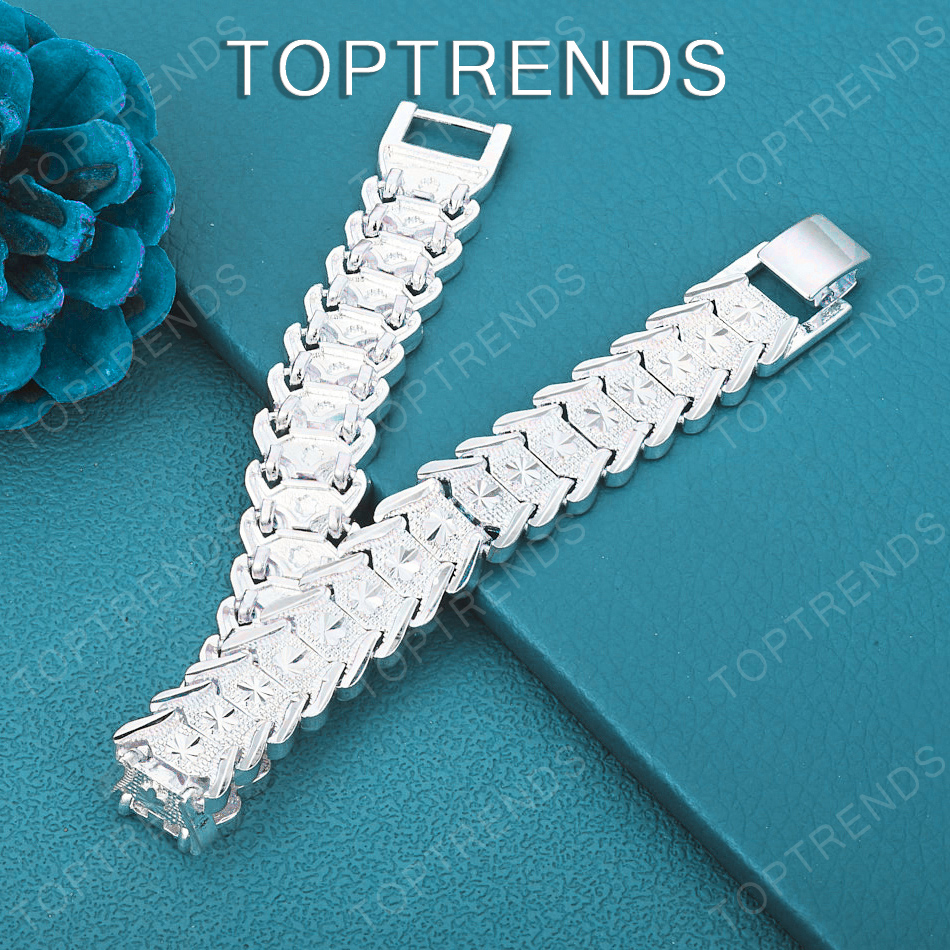 Noble 925 Sterling Silver Fash - Men Accessories Chain And Bracelet のレビューと価格
