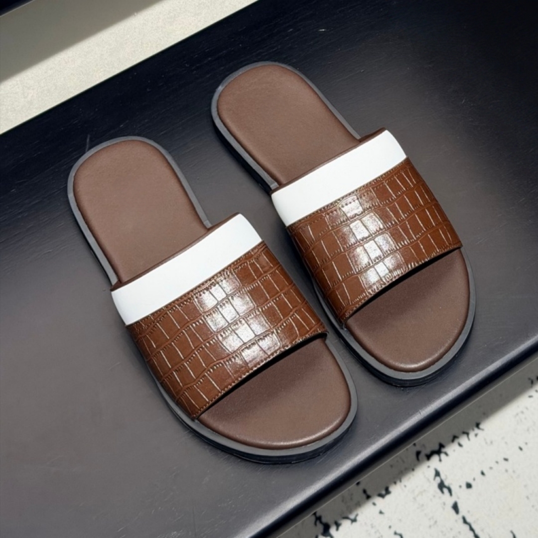 Handmade Cowhide Sandals Luxur - Men'S Accessories Leather のレビューと価格