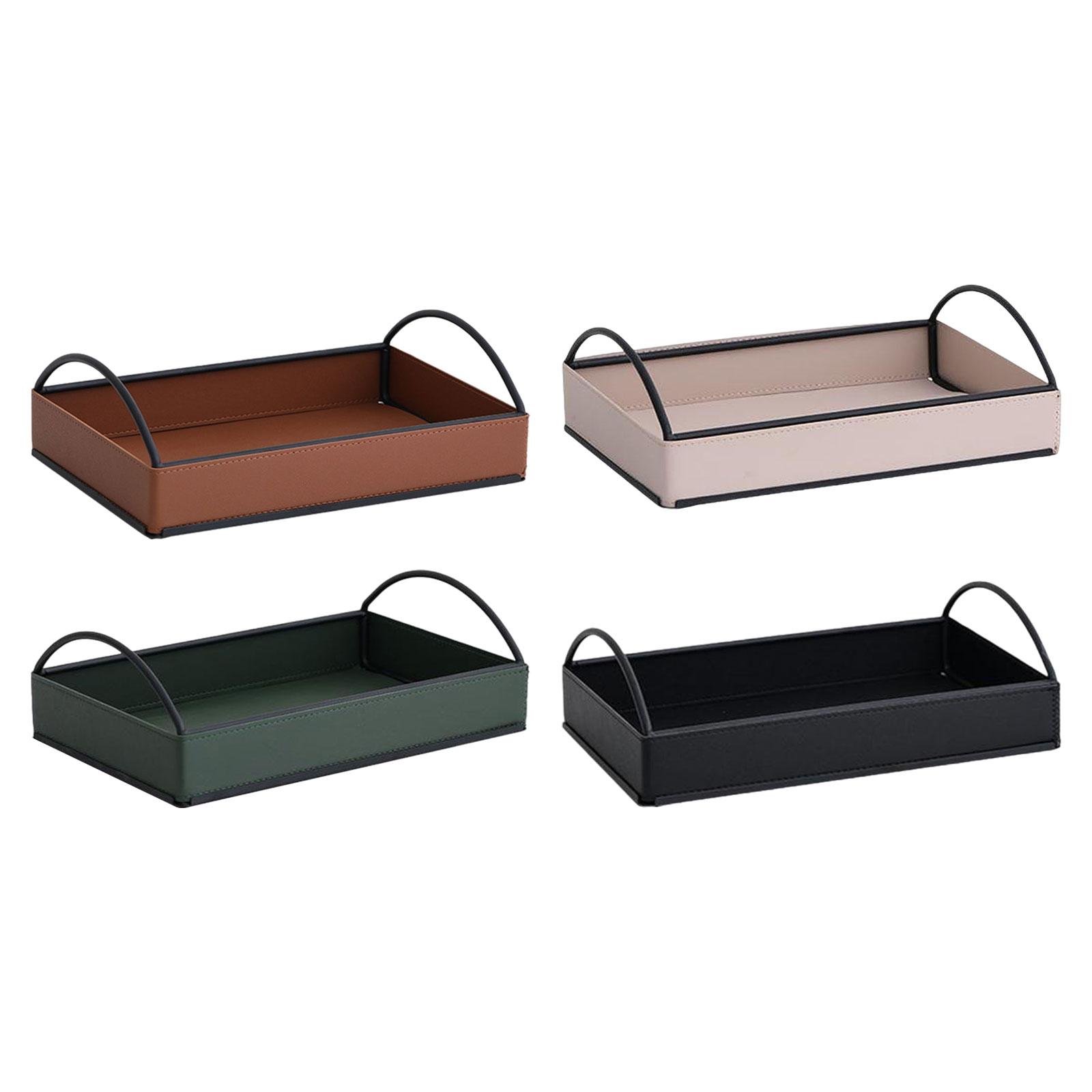 Modern PU Leather Valet Tray D - Men'S Accessories Organizer Tray のレビューと価格