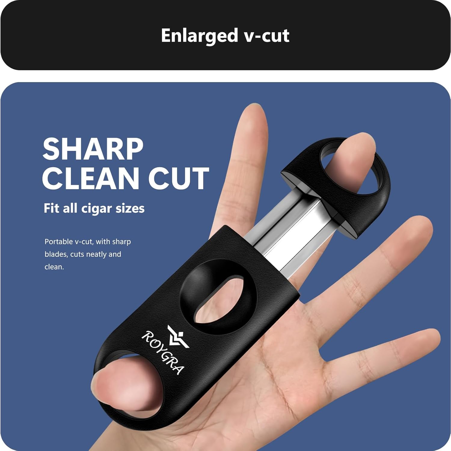 Cigar Cutter Set 3 Pack, Stain - Men Accessories Usa のレビューと価格