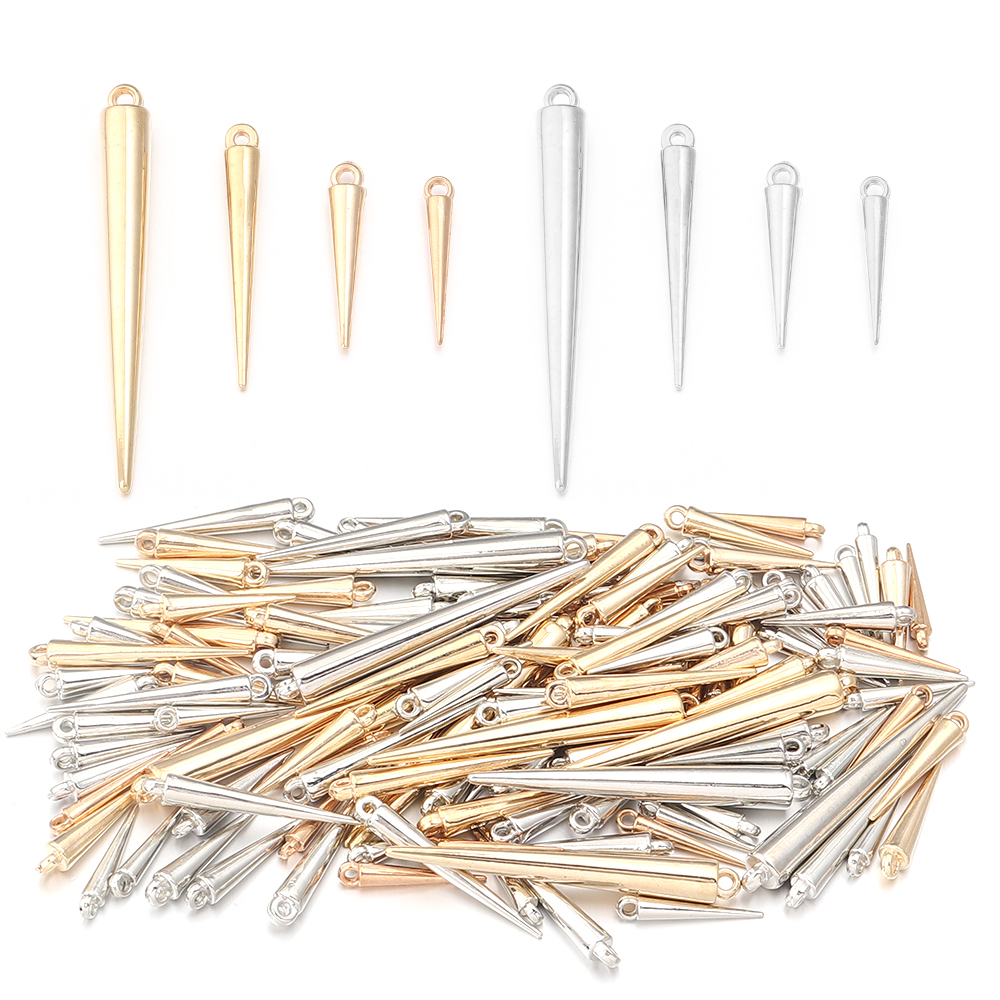 50-200pcs/lot CCB Plastic Cone - Men Accessories Pendant のレビューと価格