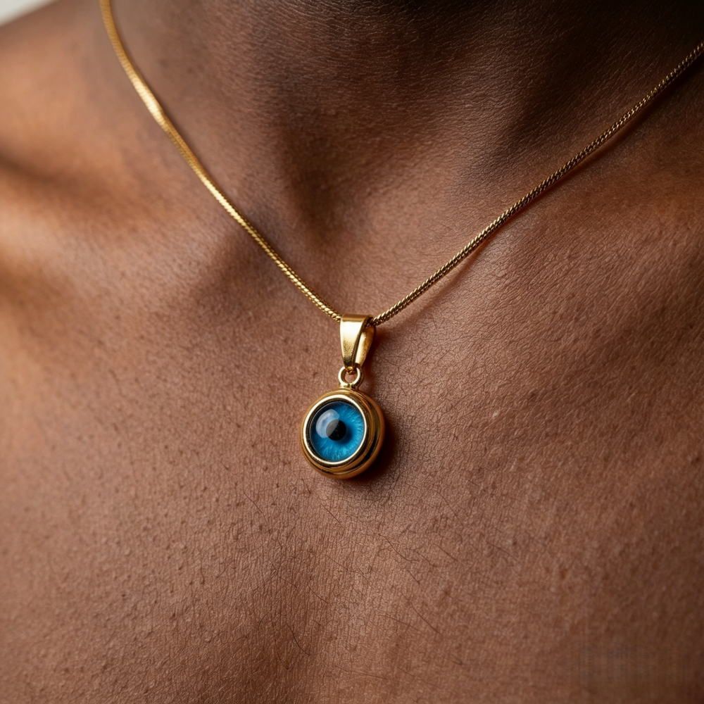 Simple Angel Eyes Pendant Neck - Men Accessories Singapore のレビューと価格