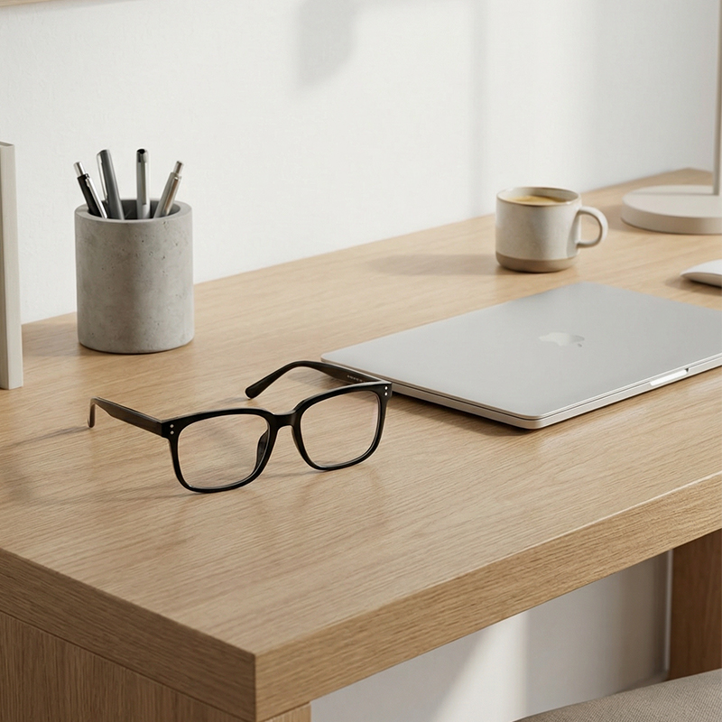 1pc Unisex Glasses - Contempor - Men'S Accessories Glasses のレビューと価格
