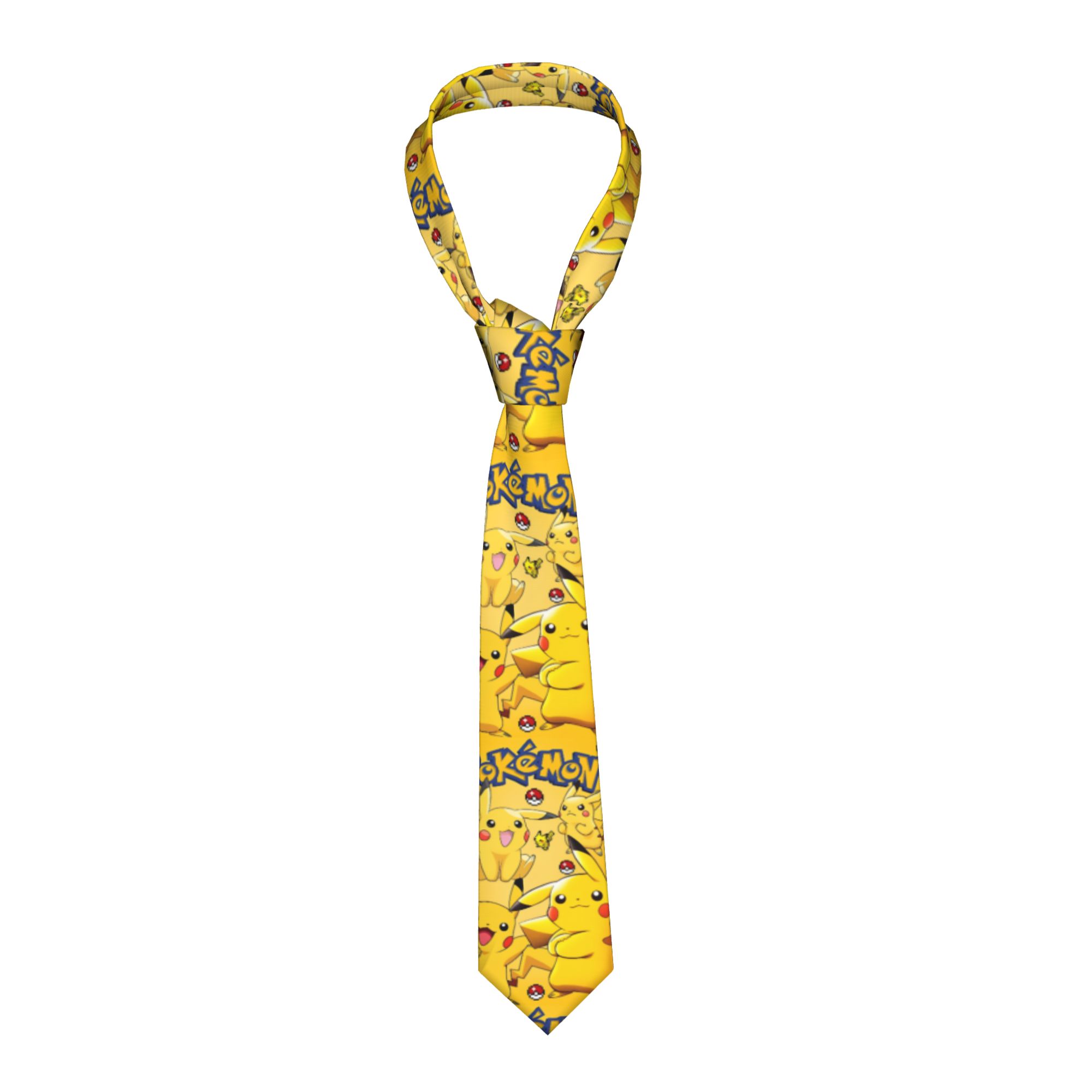Pokemoned Cartoon Necktie Men  - Men Accessories Wedding のレビューと価格