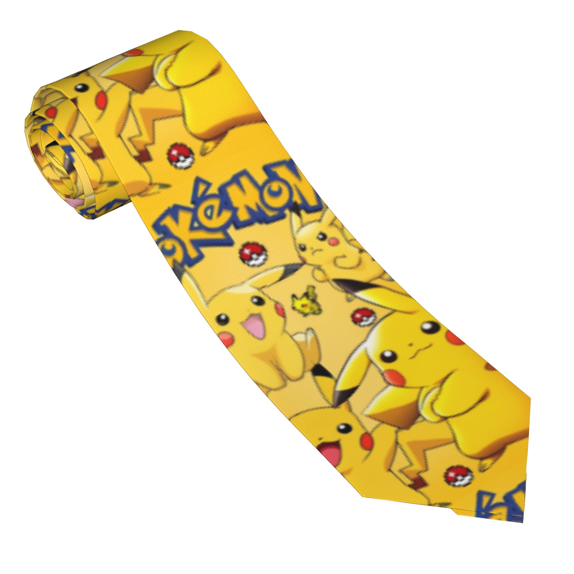 Pokemoned Cartoon Necktie Men  - Men Accessories Wedding のレビューと価格