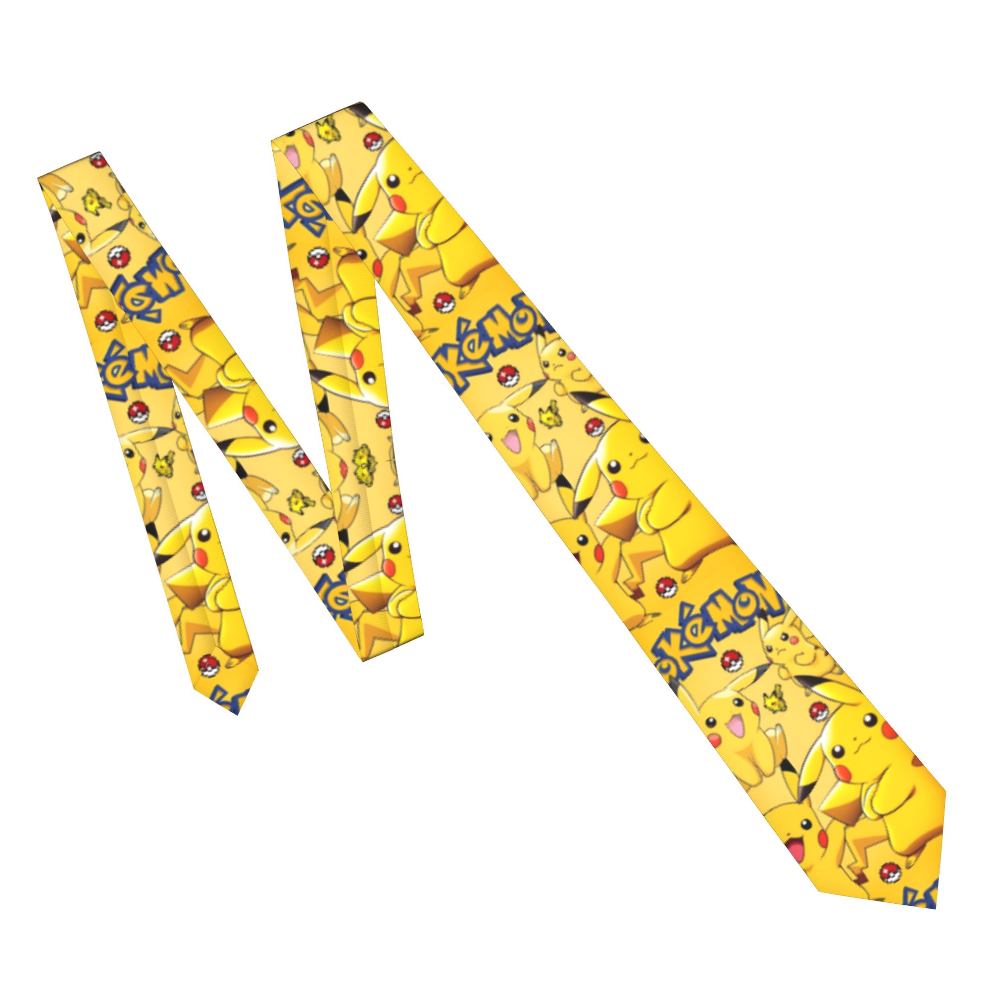 Pokemoned Cartoon Necktie Men  - Men Accessories Wedding のレビューと価格