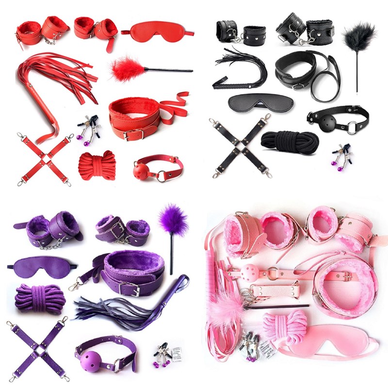Bdsm Set Kits Adults Sex Toys  - Men Accessories Combo Set のレビューと価格