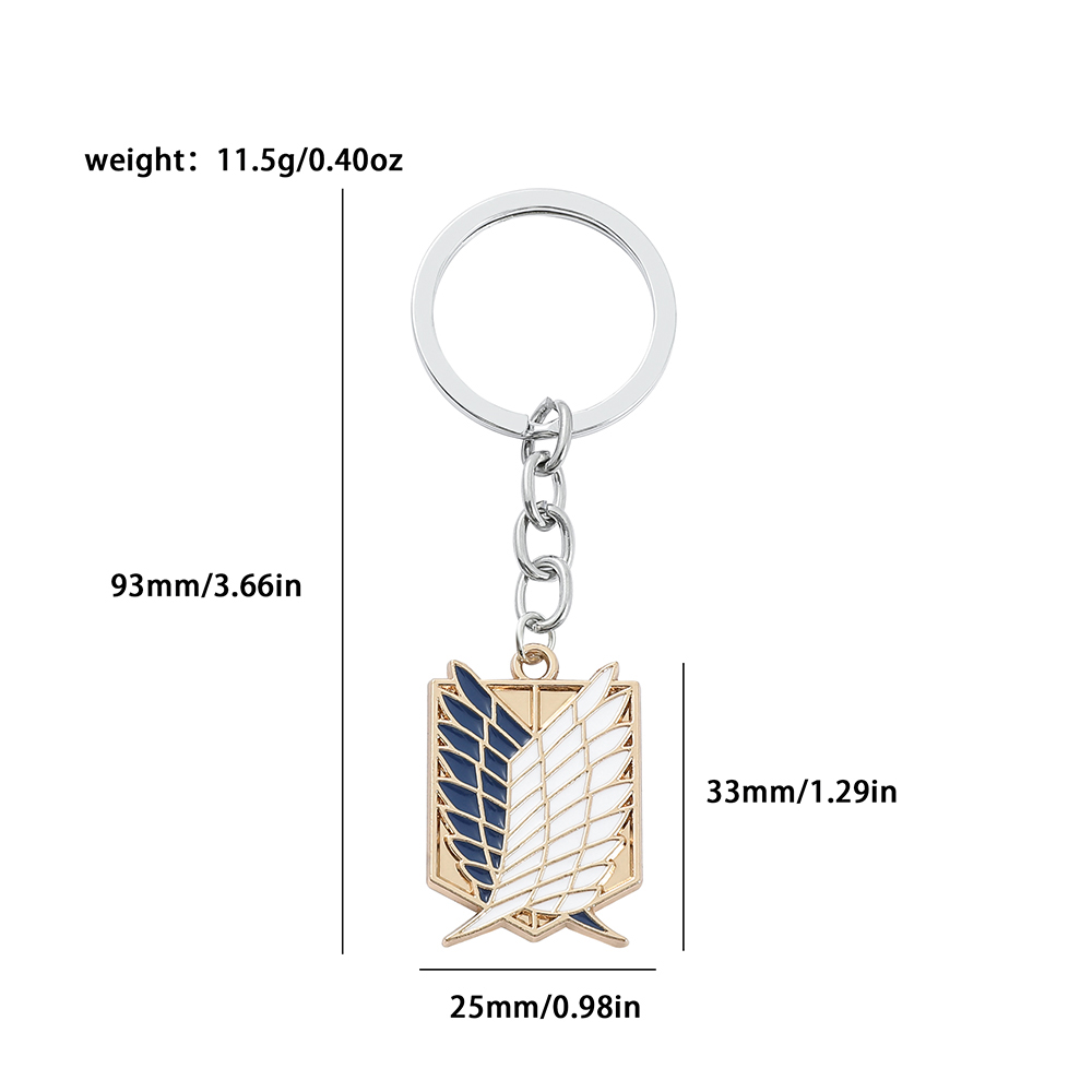 Anime Attack on Titan Enamel B - Men Accessories Pendant のレビューと価格