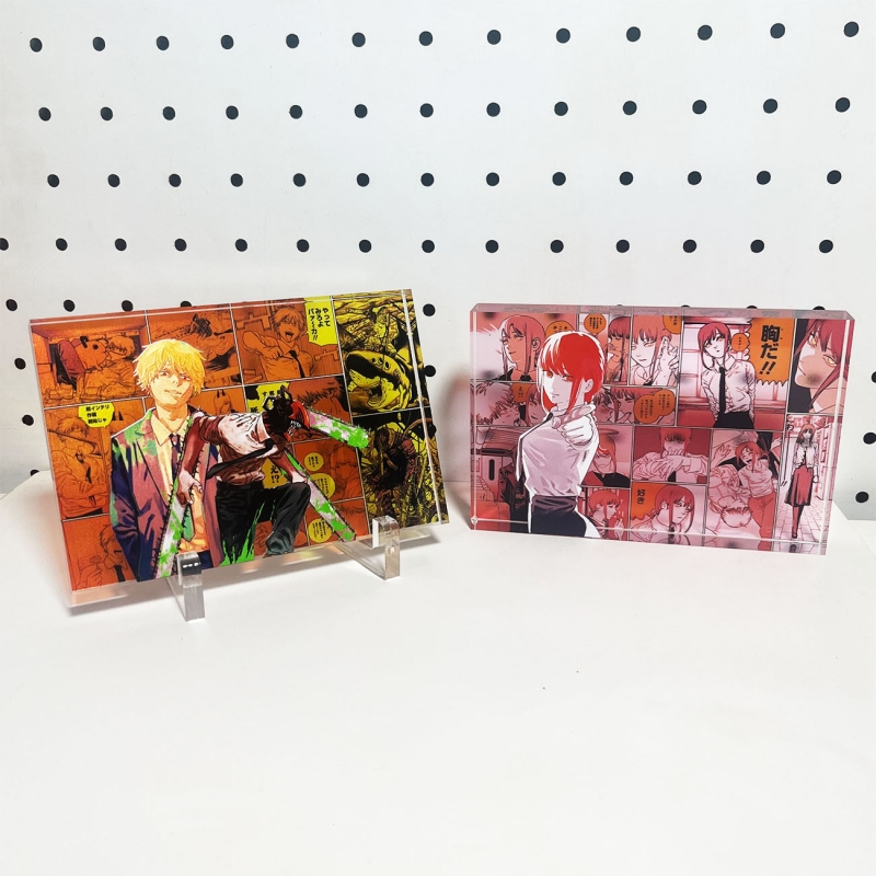 Chainsaw Man Acrylic Block Des - Men Accessories Collection のレビューと価格