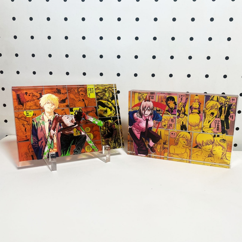 Chainsaw Man Acrylic Block Des - Men Accessories Collection のレビューと価格