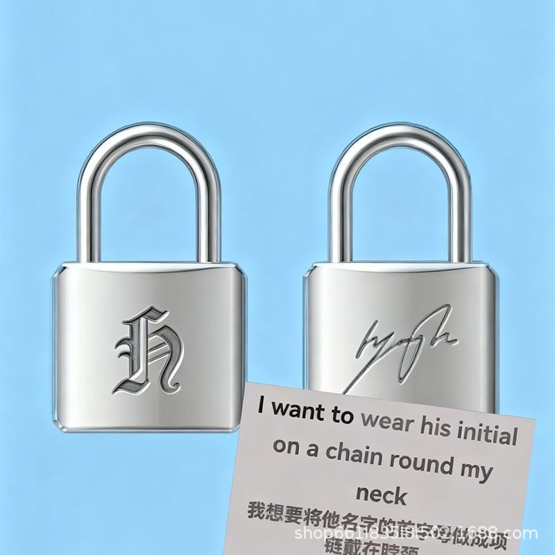 Ashionable Creative Metal Lock - Mens Accessories Style のレビューと価格