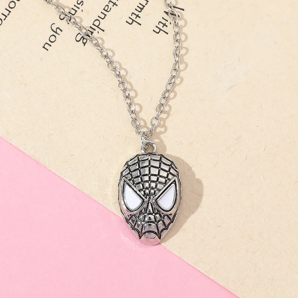 Superhero Spider Man Mask Pend - Men Accessories Pendant のレビューと価格