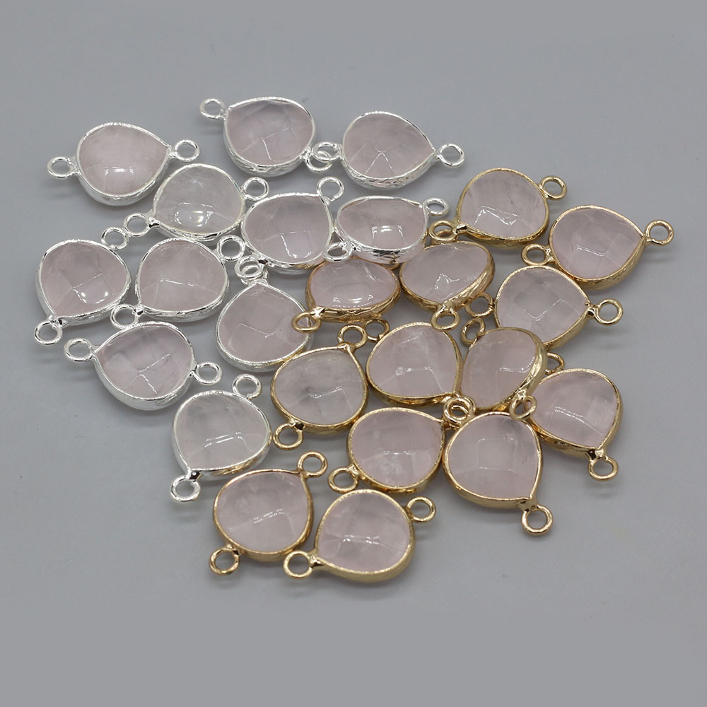2pcs Natural Stone Connectors  - Men Accessories Pendant のレビューと価格